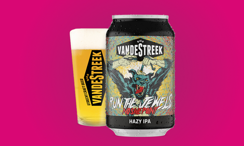 VandeStreek No Save Point blikje en glas